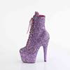Pleaser - ADORE1020GWR Bottes de plateforme, Pole dance chaussures - Violet Product image